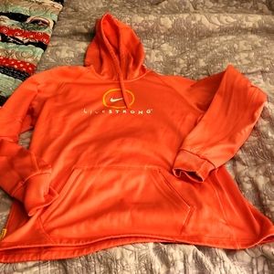 Nike livestrong hoodie